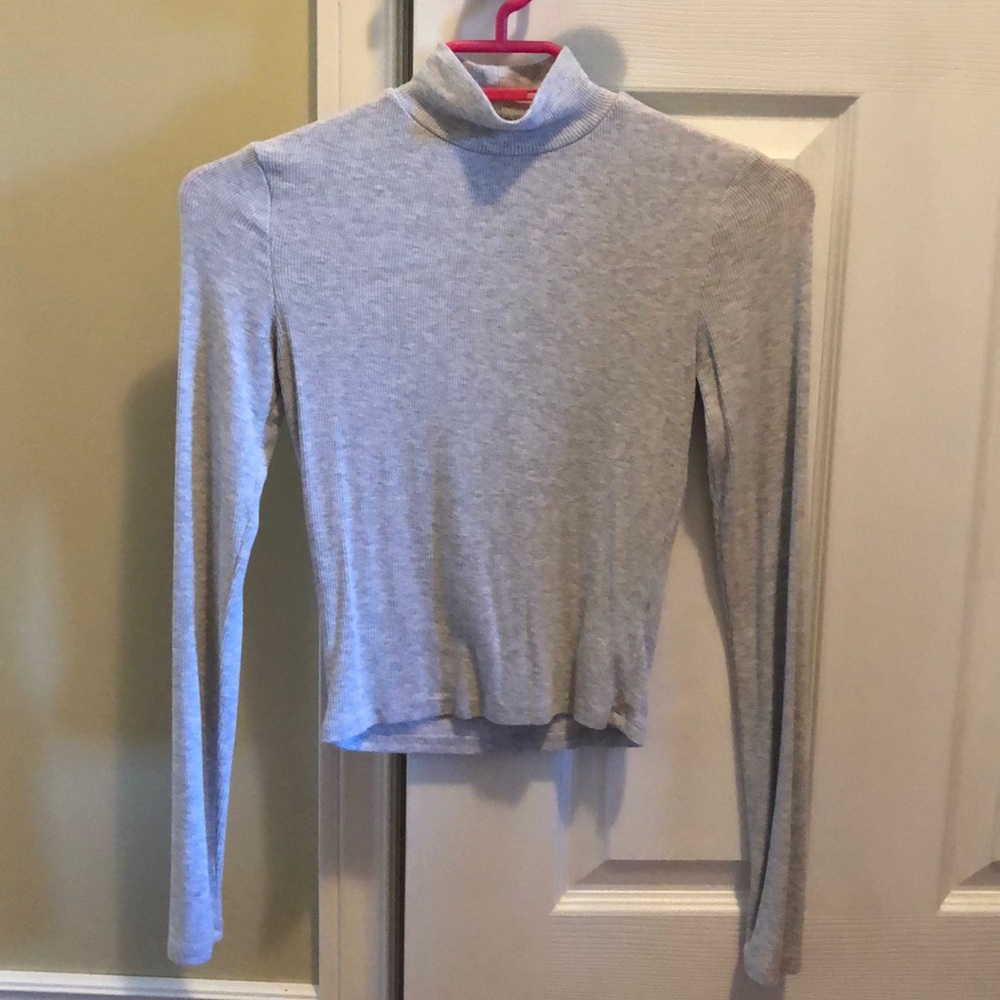 Mock neck long sleeve